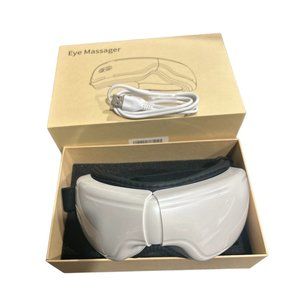 Portable Electric Eye Massager Relieve Eye Strain - Dry eye - Headaches - White